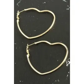 Yıldız Trend Küpe 6 Cm-Sarı