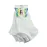 3 Çift Beyaz Renkli Snekars Çorap-Beyaz