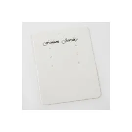 6Lı Küpe Kartı-Beyaz