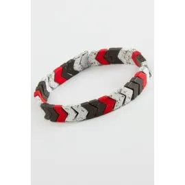 Taraftar Çavuş Hematit Doğaltaş Bileklik-Renkli