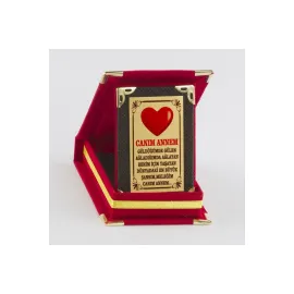 Canım Annem Plaketi-Kırmızı