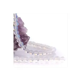 6 Mm Opal Taşı Ay Taşı-Açık Mavi