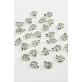 Tuğra Tesbih Püskül Aparatı 50 Gram-Gümüş Rengi