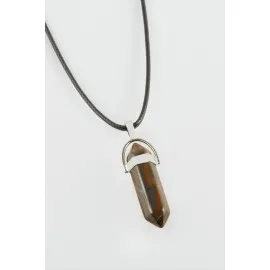 Kaplangözü Point Kolye-Kahverengi