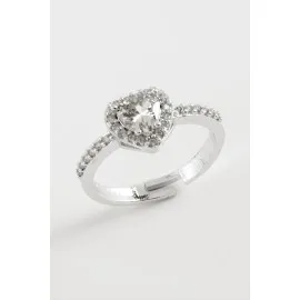 Ciddi İllişki Yüzüğü-Gümüş Rengi