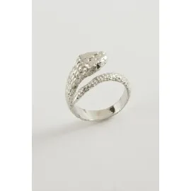 Yılan Metal Yüzük-Sarı