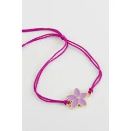 Lotus Karakteri İp Bileklik-Renkli