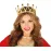 Altın Renk Çocuk ve Yetişkin Uyumlu Kraliçe Tacı Prenses Tacı 8X25 cm