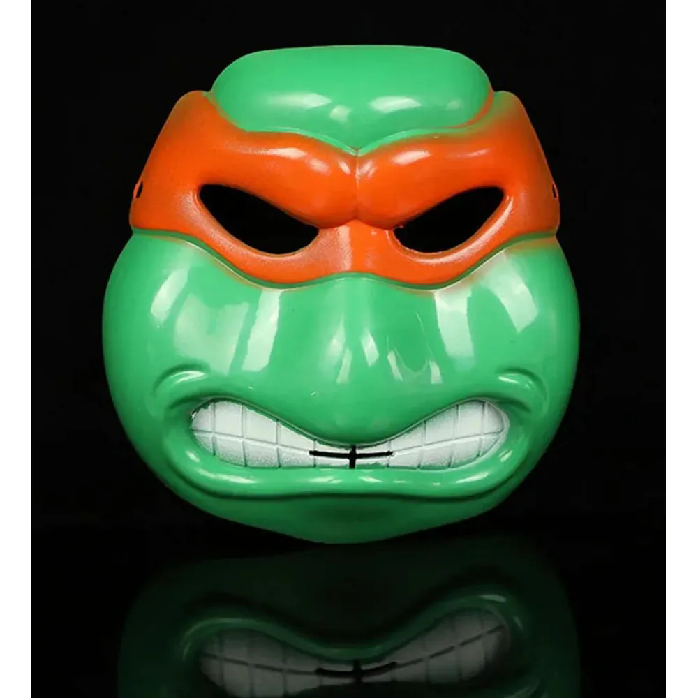 Ninja Kaplumbağalar Maskesi Michelangelo Maskesi 