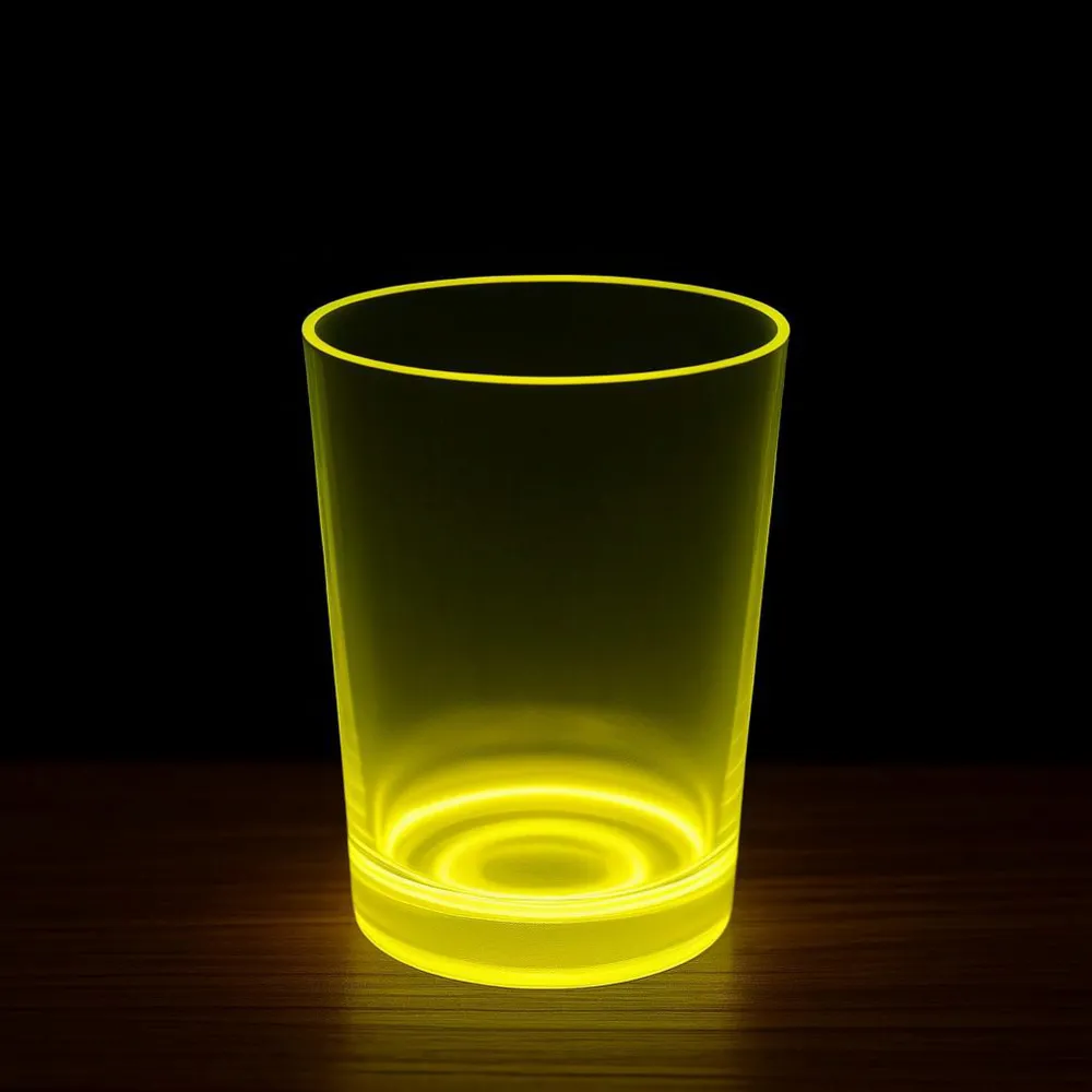 PartyGlow Neon Sarı Bardak 8.5 x 10.5 cm