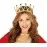 Altın Renk Çocuk Ve Yetişkin Uyumlu Kraliçe Tacı Prenses Tacı 8X25 Cm