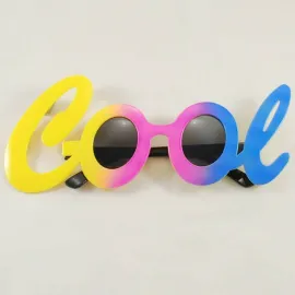Cool Yazılı Rengarenk Parti Gözlüğü 21X8 Cm