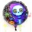 Halloween İskelet Hayalet Folyo Balon 18 Inç