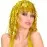 Altın Sarısı Işıltılı Metalize Parti Peruğu