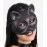 Siyah Renk Lüks Kedi Maskesi 12X13 Cm