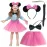 Minnie Kostüm Seti (Pembe Tütü Etek + Pembe Taç + Papyon + Kuyruk)