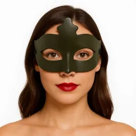 Haki Yeşil Renk Masquerade Kostüm Partisi Venedik Balo Maskesi