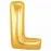 L Harf Folyo Balon Altın Renk  40 inç