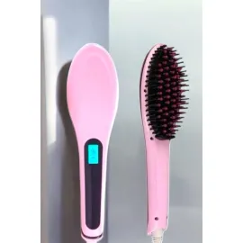 Fön Tarağı Saç Düzleştirici Sıkı Dişli Isı Ayarlı Elektriklenme Karşıtı