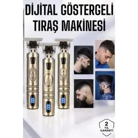 Tıraş Makinesi Çizik Tıraş Paslanmaz Çelik Uzun Ömürlü Şarjlı