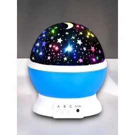 Dönen Renkli Gökyüzü Projektörlü Gece Lambası