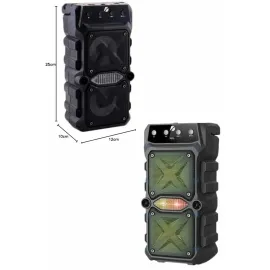 Ses Bombası Kablosuz Bluetooth Hoparlör Çift Çıkışlı Yüksek Ses Kaliteli Hoparlör