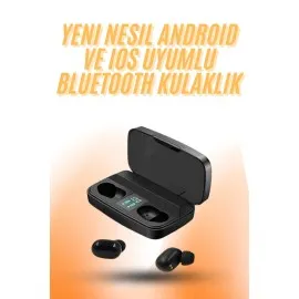 Tws Bluetooth Kulaklık 5.0 Bluetooth Bağlantılı Dokunmatik Kontrol Özelliği