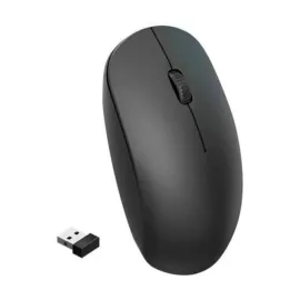 Siyah Kablosuz Mouse Wireless Mouse Minimal Tasarım