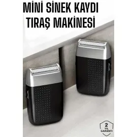Tıraş Makinesi Mini Sinek Kaydı Şarjlı Taşınabilir Paslanmaz Çelik