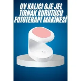 Kalıcı Oje Kurutucu Uv Led Teknolojisi Taşınabilir Mini Tırnak Kurutucu