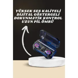 Yeni Nesil Akıllı Saat Ve Bluetooth Kulaklık Kampanyası Dijital Göstergeli Powerbankli