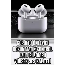 3.nesil Tws Bluetooth Kulaklık Mikrofonlu Anc Özelliği Dokunmatik Kontrol