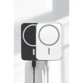Kablosuz Şarj Aleti Magsafe Araç Içi Manyetik Şarj 15W İos Uyumlu