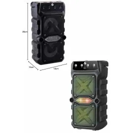 Ses Bombası Kablosuz Bluetooth Hoparlör Çift Çıkışlı Yüksek Ses Kaliteli Hoparlör