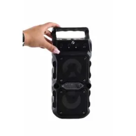 Bluetooth Hoparlör Çift Mikrofonlu Güçlü Ses Kaliteli Kesintisiz Kablosuz