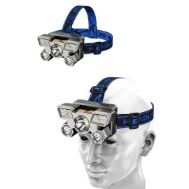 Kafa Lambası 800 Lümen 4 Mod Yüksek Işık Flaşörlü Şarjlı Led Lamba