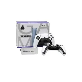 Çift Oyun Kollu 4K HD Ekran Nostaljik 20.000 Oyunlu Beyaz Game Stick