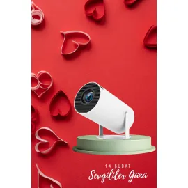 Sevgiliye Özel Hediye Ayaklı Sinema Projektörü Projeksiyon