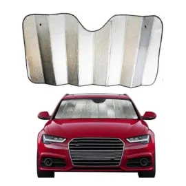 Araç Ön Cam Katlanabilir Güneşlik UV ve Isı Koruma Renault Megane Fiat Egea Hyundai i20 Opel Astra