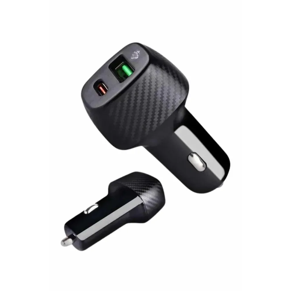 Type-C Girişli Araba Çakmaklık Şarj Cihazı 38W Oto Çakmaklık