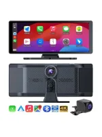 4K Ultra Araç İçi Ön ve Arka Kameralı Ekran HD 2 Kameralı Torpido Üstü Araç Multimedya