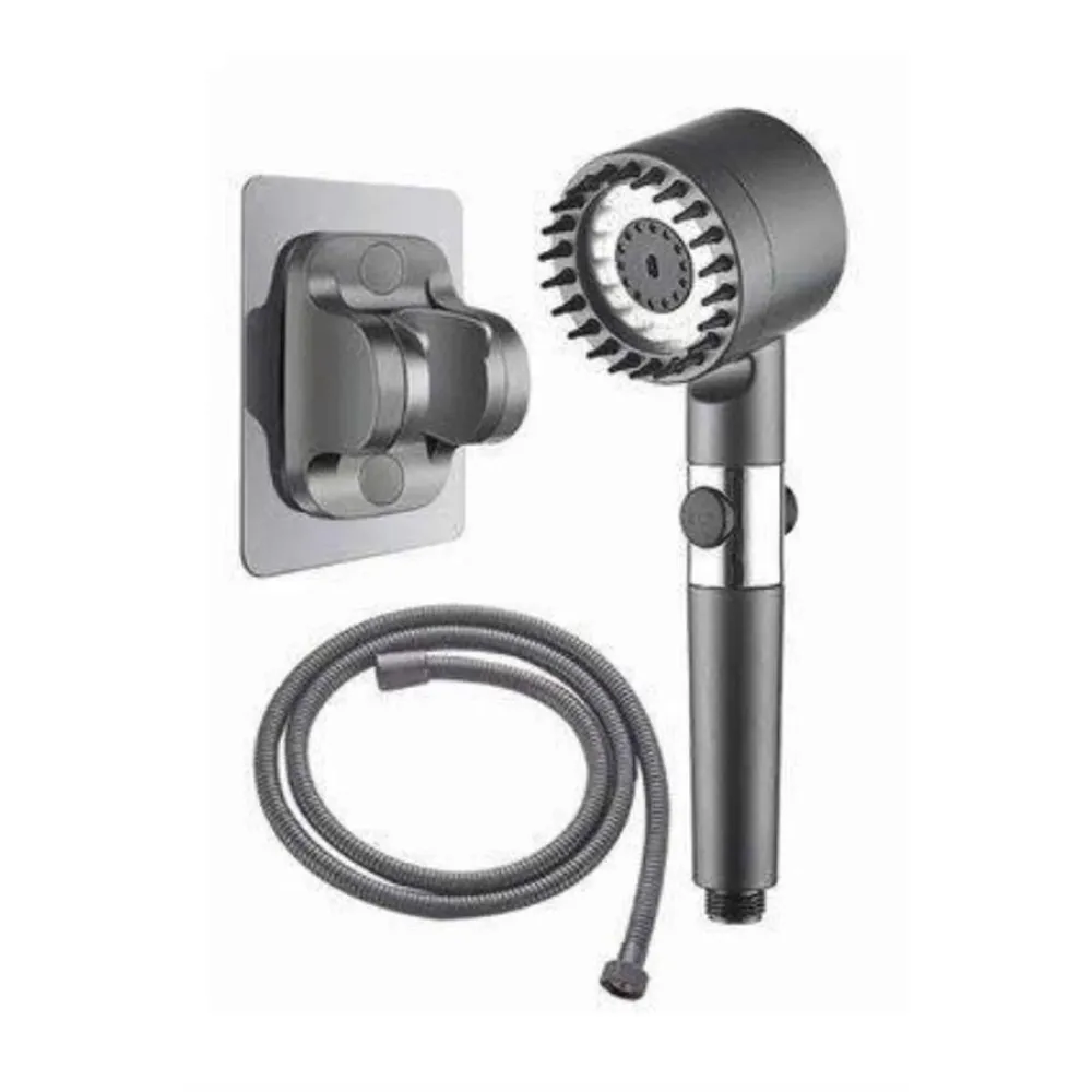 Yüksek Performanslı Masaj Etkili Su Tasarruflu Duş Başlığı Krom Kaplama Uzun Ömürlü