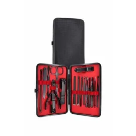 17 Parça Manikür Pedikür Seti El Ayak Bakım Seti Tırnak Makası Törpü