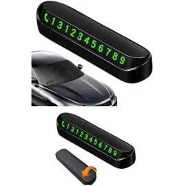 Araç Park Numaratörü Tüm Araçlara Uyumlu Araba Numaralık