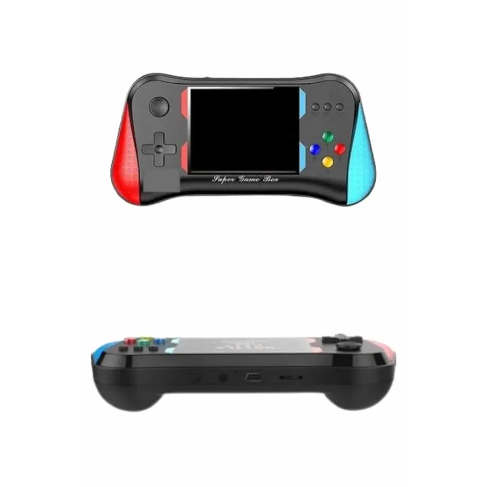 500 Oyunlu Retro Sup Konsolu Taşınabilir Mini Gamepad 3,5 İnç Ekran