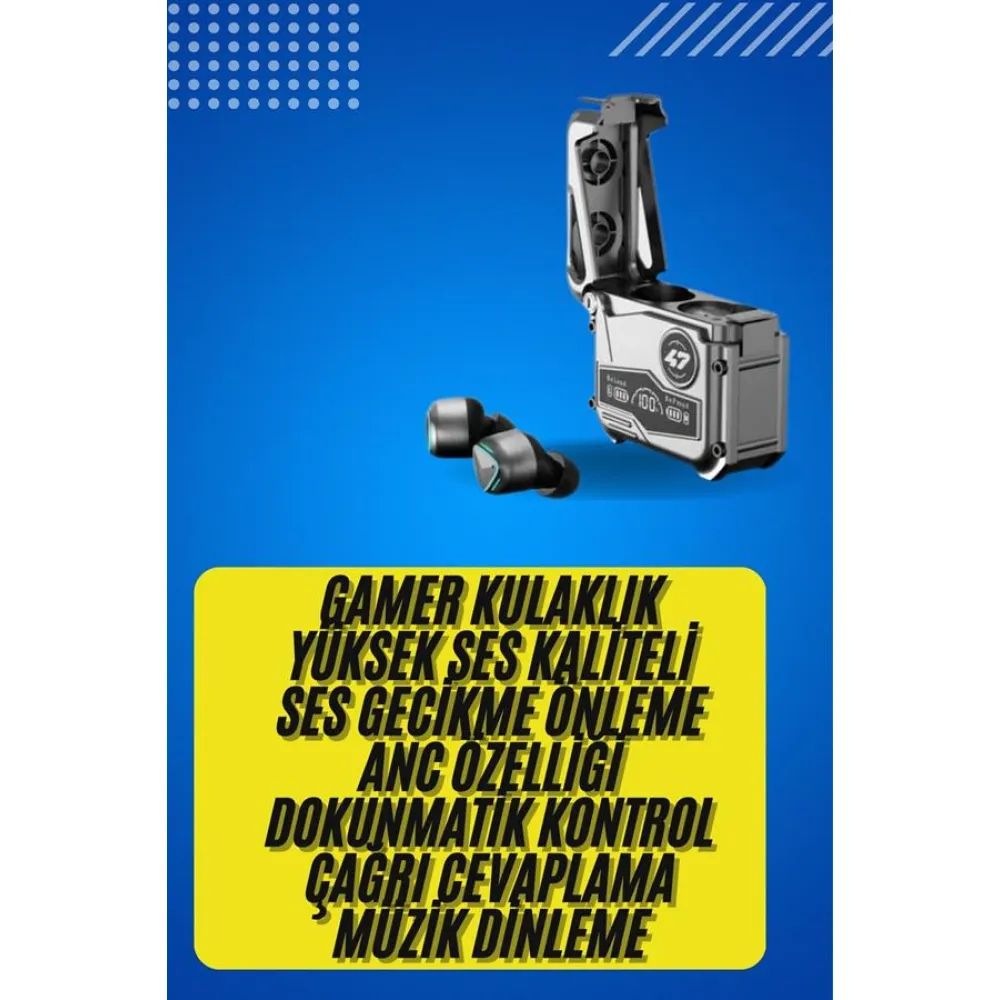 Bluetooth Kulaklık Dokunmatik Kontrol Tws kablosuz kulaklık Hi-fi Stereo