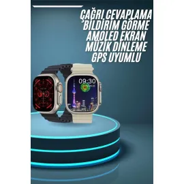 Akıllı Saat Çok Fonksiyonlu Uzun Pil Ömürlü Çağrı Cevaplayabilen Kol Saati