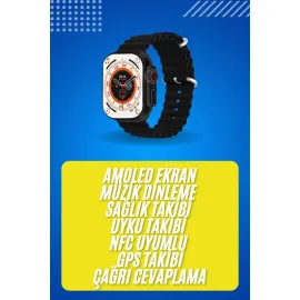 Android ve İOS Uyumlu Arama Konuşma Yapabilen Akıllı Saat