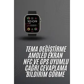 Akıllı saat 2.02 inch Nabız Ölçer Arama Konuşma Müzik Dinleme