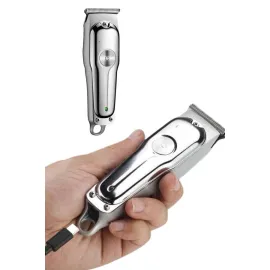 3 Taraklı Saç Sakal Düzeltici Traş Makinesi Seti Paslanmaz Çelik